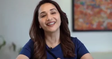 Madhuri Dixit looks fierce in her red attire CHECK THE LOOK NOW